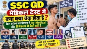 SSC GD मेडिकल टेस्ट में क्या क्या चेक होता है
